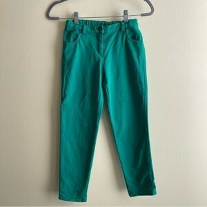Hanna Andersson 140/10 Green Soft Adjustable Waist Pants